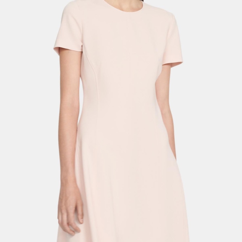 Theory Modern Seamed Shift Dress